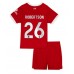 Günstige Liverpool Andrew Robertson #26 Babykleidung Heim Fussballtrikot Kinder 2023-24 Kurzarm (+ kurze hosen)